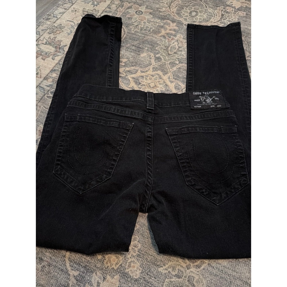 Men's True Religion Geno Slim Jeans Black